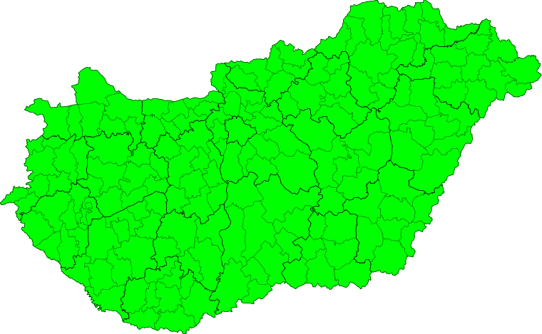 Aktuelle Unwetterwarnungen Magyarország